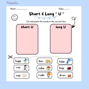 Long / Short Vowel  (PDF)